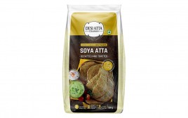 Desi Atta Soya Atta -Defatted And Toasted  Pack  500 grams